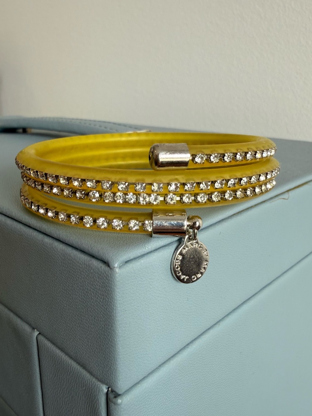 Marc by Marc Jacobs Triple Wrap Rhinestone Slinky Bracelet